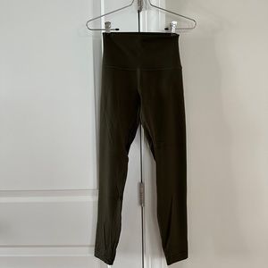 Lululemon Align Legging Olive Green Size 4 - Never Worn